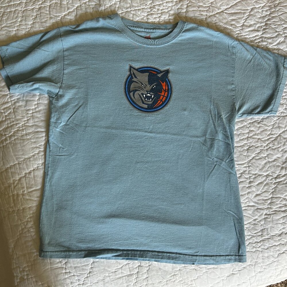 Charlotte North Carolina NC Bobcats Basketball NBA Shirt Team Cotton Sports